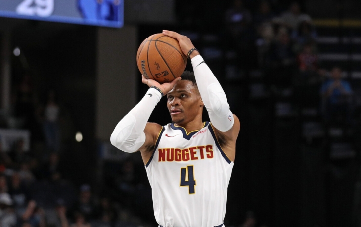 Трипл‑дабл Уэстбрука и 38 очков Гордона помогли &laquo;Денверу&raquo; обыграть &laquo;Голден Стэйт&raquo; в матче НБА