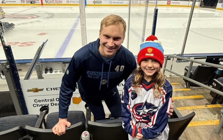 Игроки «Коламбуса» спасли «Вечер русского наследия» и вышли к русскоговорящим болельщикам Игроки «Коламбуса» спасли «Вечер русского наследия» и вышли к русскоговорящим болельщикам