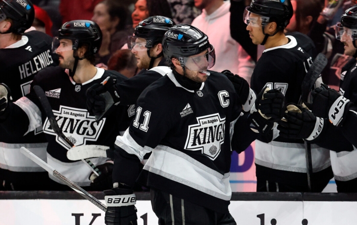 Команды НХЛ наклеили на шлемы стикеры, посвященные пожарам в Калифорнии