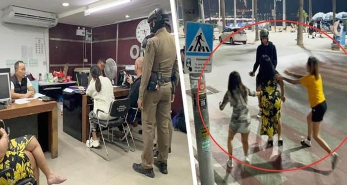 На российского туриста во время стрима в Паттайе напала с кулаками группа женщин На российского туриста во время стрима в Паттайе напала с кулаками группа женщин