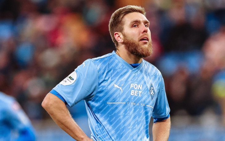 Нападающий &laquo;Крыльев Советов&raquo; Сергеев признан лучшим игроком матча РПЛ с &laquo;Локомотивом&raquo;