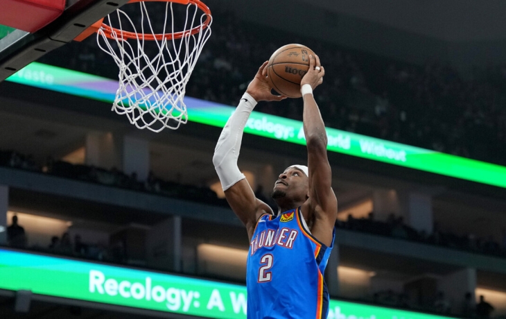 &laquo;Оклахома&raquo; обыграла &laquo;Сакраменто&raquo; в матче НБА, Гилджес‑Александер набрал 32 очка