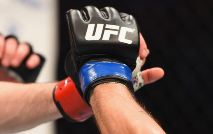 Президент США Дональд Трамп посетил турнир UFC 314