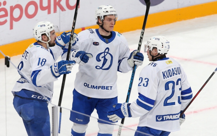 СКА упустил преимущество в три шайбы и проиграл московскому &laquo;Динамо&raquo; в матче КХЛ