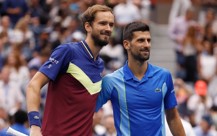 Новак Джокович поздравил Даниила Медведева с днем рождения