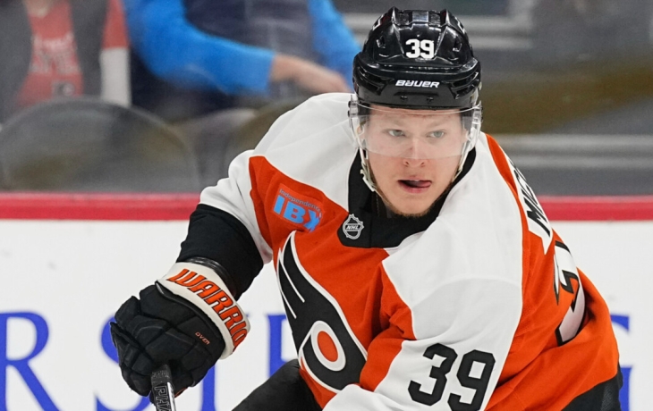 &laquo;Филадельфия&raquo; обыграла &laquo;Рейнджерс&raquo; в матче НХЛ. Панарил забил, Мичков отдал передачу