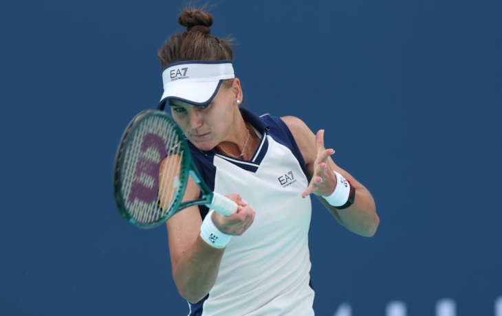 Кудерметова проиграла во втором круге теннисного турнира в Чарльстоне