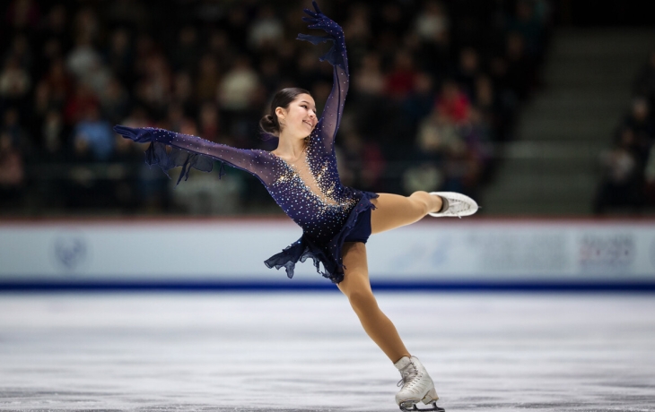 Американка Лю выиграла чемпионат мира по фигурному катанию