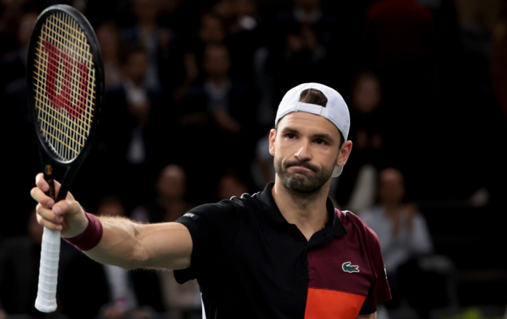 Димитров стал первым полуфиналистом теннисного турнира в Майами