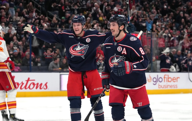 «Коламбус» обыграл «Сент‑Луис» в матче НХЛ, Марченко и Воронков отдали передачи «Коламбус» обыграл «Сент‑Луис» в матче НХЛ, Марченко и Воронков отдали передачи