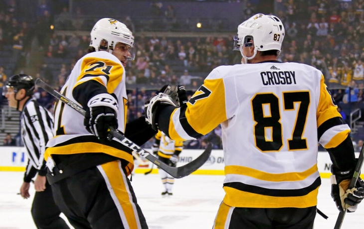 «Питтсбург» впервые с 2021 года сыграет матч НХЛ без Кросби и Малкина «Питтсбург» впервые с 2021 года сыграет матч НХЛ без Кросби и Малкина