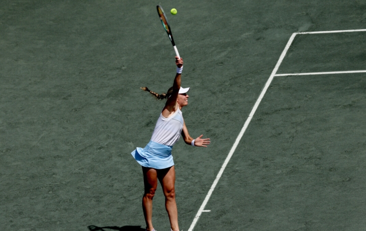 Александрова проиграла Пегуле в полуфинале турнира в Чарльстоне