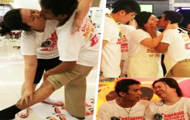 Самый долгий поцелуй в мире - пара рассталась после рекордного романа Самый долгий поцелуй в мире - пара рассталась после рекордного романа