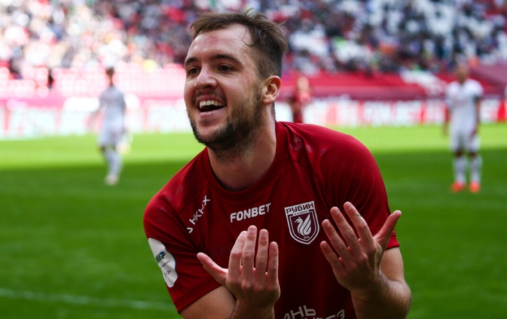 Футболист &laquo;Рубина&raquo; Вада: &laquo;Было бы замечательно войти в топ‑5 РПЛ по итогам сезона&raquo;