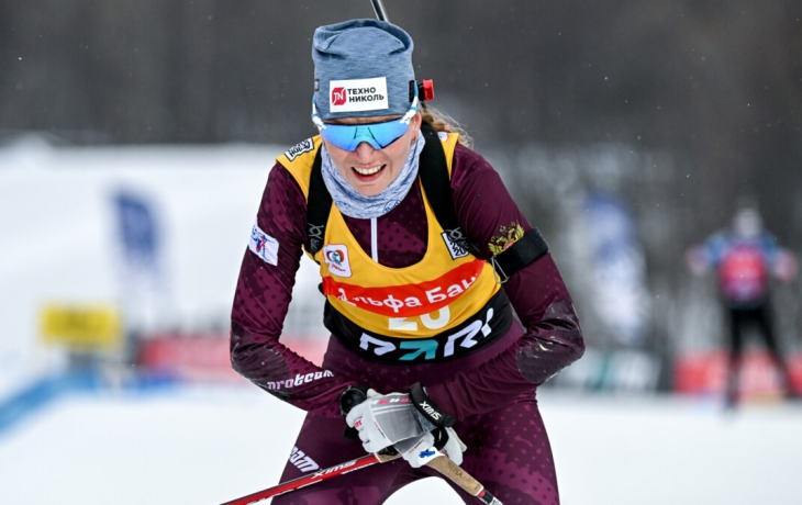 Биатлонистка Сливко одержала победу в спринте на этапе Кубка России в Ижевске Биатлонистка Сливко одержала победу в спринте на этапе Кубка России в Ижевске