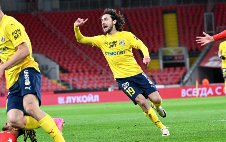 Футболист &laquo;Ростова&raquo; Байрамян назвал самые запоминающиеся матчи команды в первой части сезона