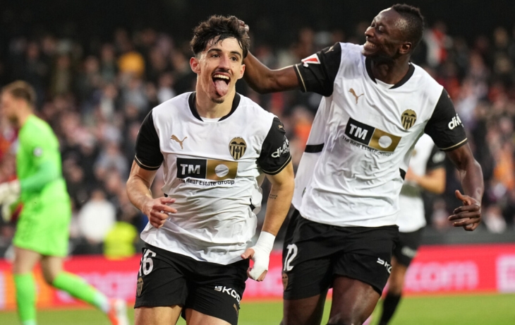 &laquo;Валенсия&raquo; сыграла вничью с &laquo;Жироной&raquo; в матче чемпионата Испании