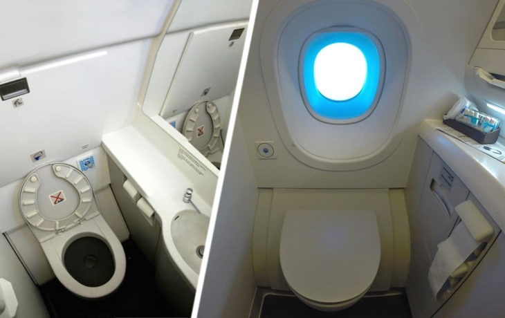 В самолетах Боинг начали массово отваливаться унитазы