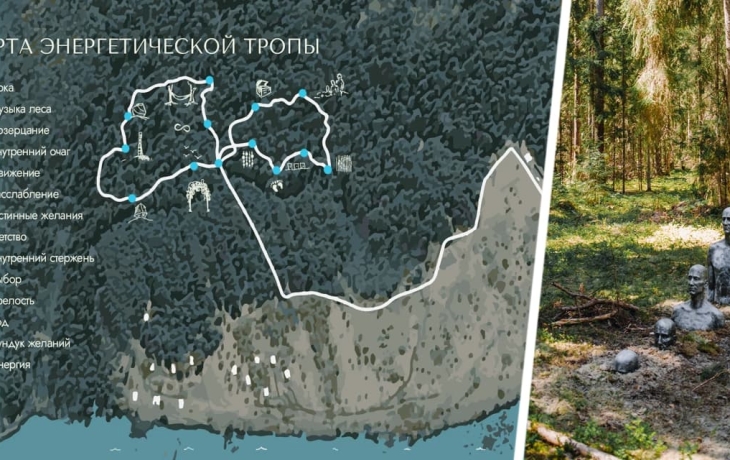 На берегу Волги для туристов открылась энерго-тропа для самопознания и восстановления