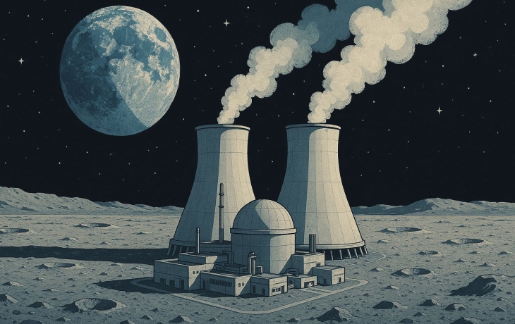 В России разработали проект строительства атомной электростанции на Луне