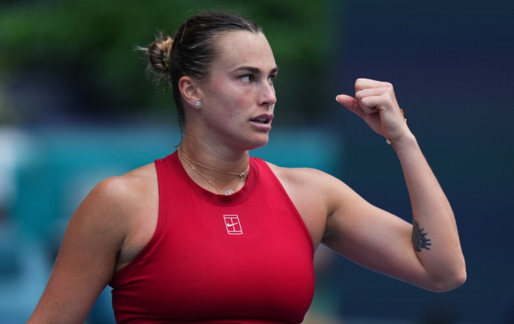 Соболенко вышла в полуфинал турнира в Майами