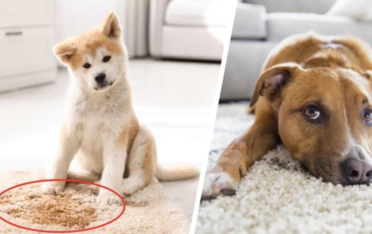 Вашу собаку вырвало на ковер? Всего пять простых действий и он сияет как новый Вашу собаку вырвало на ковер? Всего пять простых действий и он сияет как новый