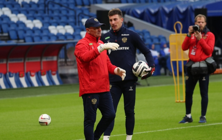 Агкацев рассказал, какой совет ему дал тренер вратарей сборной России Кафанов