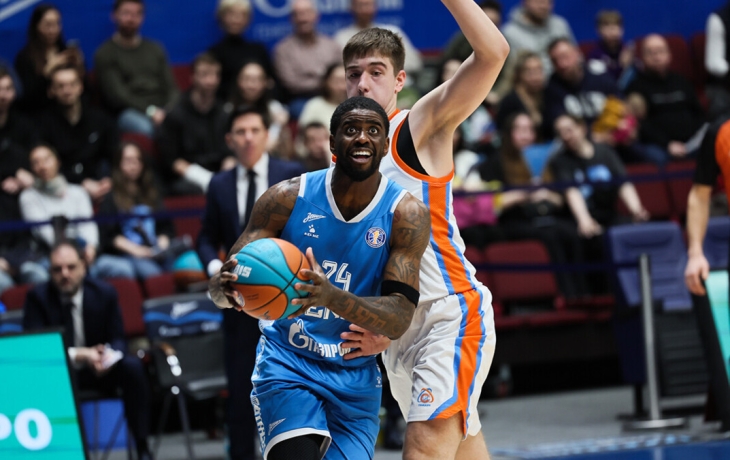 Баскетболисты &laquo;Зенита&raquo; разгромили &laquo;Самару&raquo; в матче Единой лиги с разницей в 58 очков