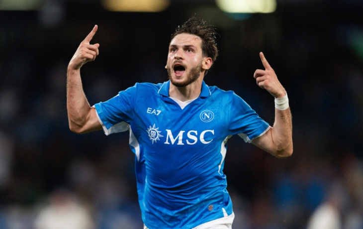 Игрок «Рубина» Чуни назвал Кварацхелию одним из лучших футболистов мира Игрок «Рубина» Чуни назвал Кварацхелию одним из лучших футболистов мира