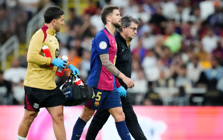 Защитник &laquo;Барселоны&raquo; Мартинес пропустит около четырех недель из‑за травмы