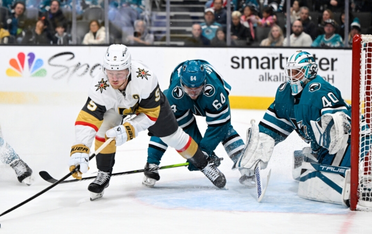 &laquo;Вегас&raquo; обыграл &laquo;Сан‑Хосе&raquo; в матче НХЛ с участием двух российских вратарей