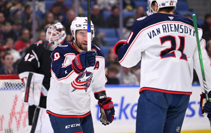 &laquo;Коламбус&raquo; победил &laquo;Оттаву&raquo; в матче НХЛ, Воронков забил гол