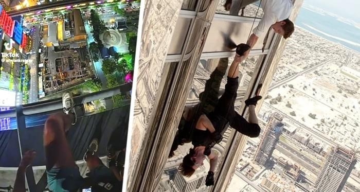 Три туриста прыгнули с парашютами с торгового центра в Таиланде, взбесив полицию