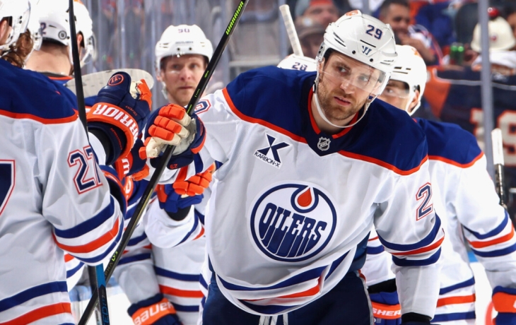 &laquo;Эдмонтон&raquo; обыграл &laquo;Рейнджерс&raquo; в матче НХЛ, Панарин отдал передачу