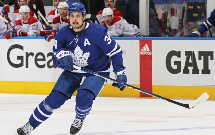 Мэттьюс приблизился к рекорду Овечкина по результативности в сезонах НХЛ