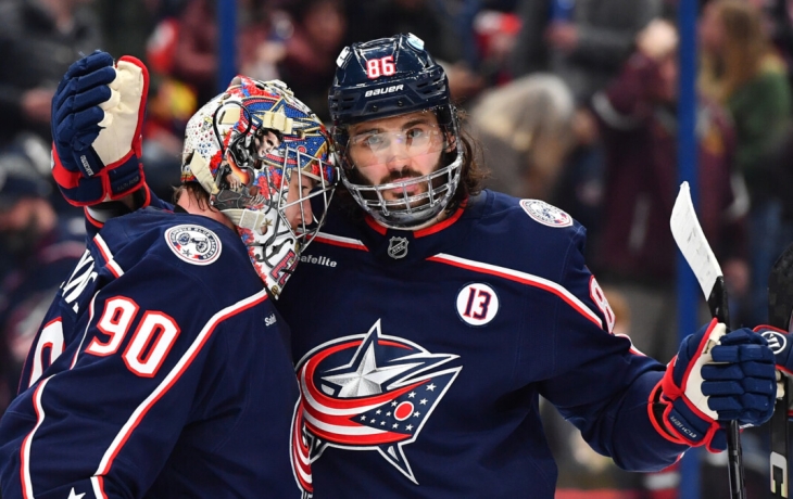 Два очка Марченко помогли &laquo;Коламбусу&raquo; обыграть &laquo;Ванкувер&raquo; в матче НХЛ с 12‑ю шайбами