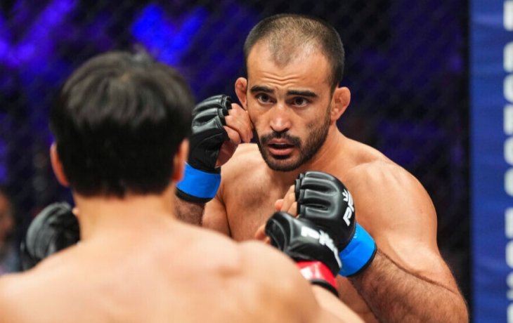 Россиянин Корешков досрочно проиграл Джексону в четвертьфинале PFL World Tournament