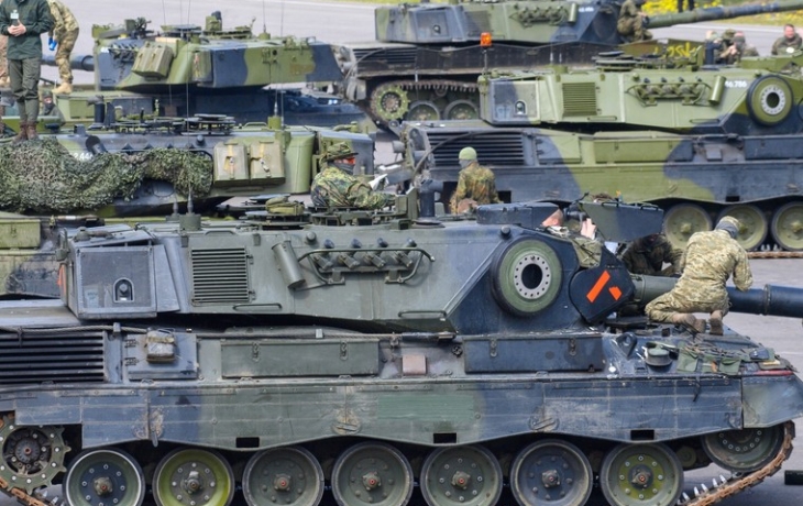 Германия увеличивает военную поддержку Украины