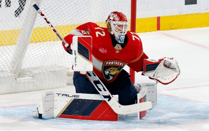 &laquo;Флорида&raquo; обыграла &laquo;Калгари&raquo; в матче НХЛ, Бобровский отразил 23 броска