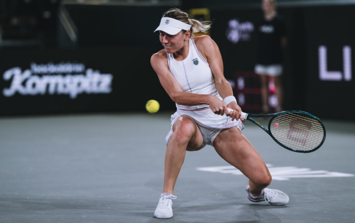 Александрова вышла в полуфинал теннисного турнира в Линце