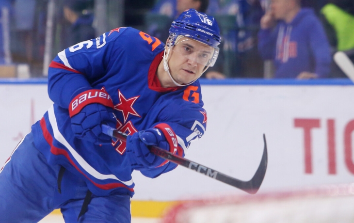 Хоккеист СКА Плотников: &laquo;Спартак&raquo; играет хорошо в атаке. На это надо обратить внимание в первую очередь&raquo;