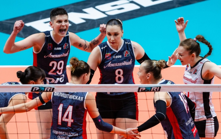 Волейболистки &laquo;Локомотива&raquo; одержали волевую победу над казанским &laquo;Динамо&raquo; в третьем матче финала ЧР