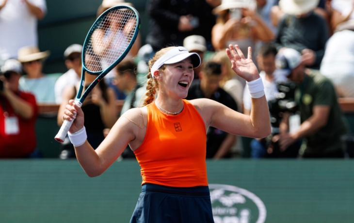 Мирра Андреева рассказала, как отпразднует победу на турнире WTA 1000 в Индиан‑Уэллсе