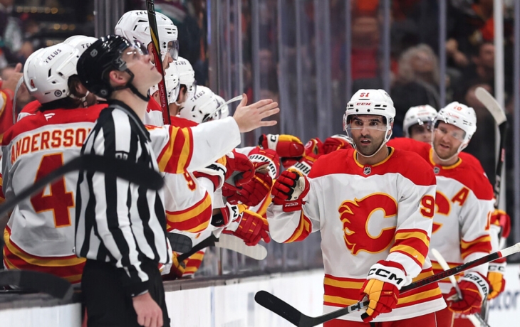 Дубль Шаранговича помог &laquo;Калгари&raquo; обыграть &laquo;Сан‑Хосе&raquo; в матче НХЛ