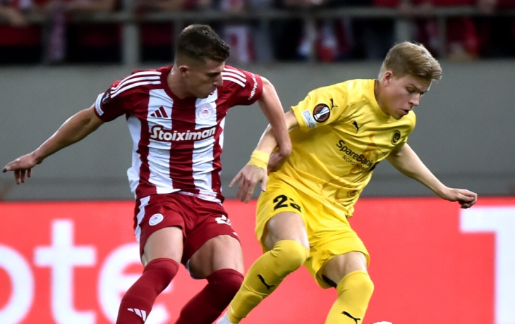 &laquo;Буде‑Глимт&raquo; с Хайкиным проиграл &laquo;Олимпиакосу&raquo;, но вышел в четвертьфинал Лиги Европы