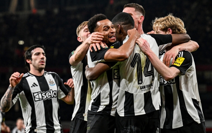 &laquo;Ньюкасл&raquo; обыграл &laquo;Арсенал&raquo; в матче Кубка лиги