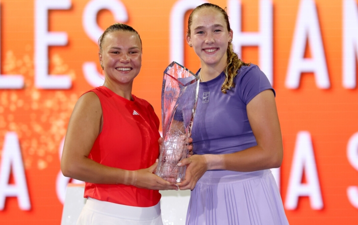 &laquo;Завершаю выезд в США титулом с Дианой&raquo; &mdash; Андреева о победе в Майами