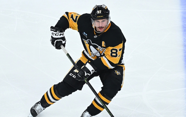 Кросби поднялся на девятое место в списке лучших бомбардиров НХЛ, оторвавшись от Овечкина