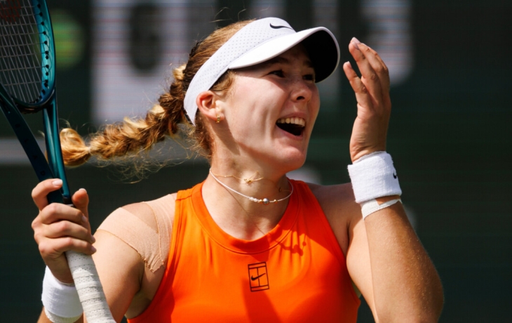 Мирра Андреева заработала более $1,7 млн за победы на турнирах WTA 1000 в Дубае и Индиан‑Уэллсе