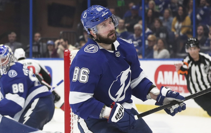 Василевский: &laquo;Кучеров &mdash; один из величайших хоккеистов в истории &laquo;Тампы‑Бэй&raquo;